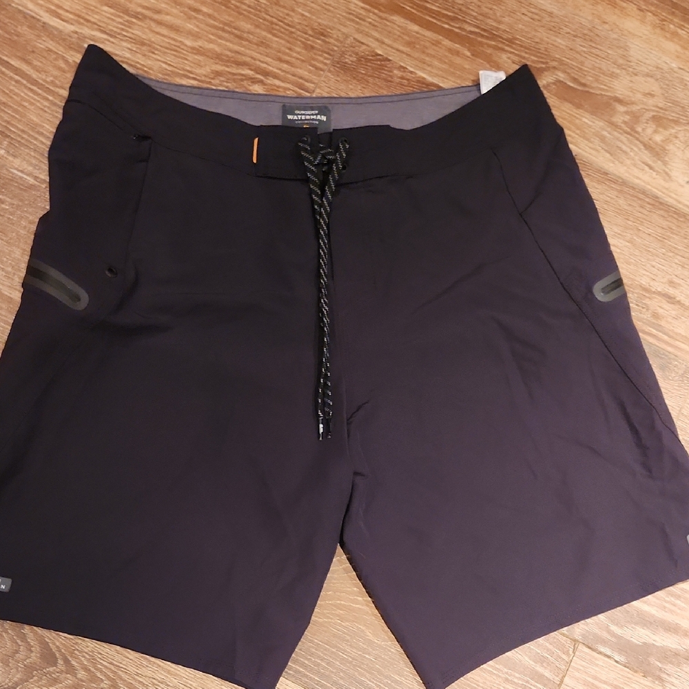 Quiksilver Waterman Collection Black Shorts